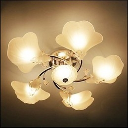Glazen plafondlamp Plafondlamp