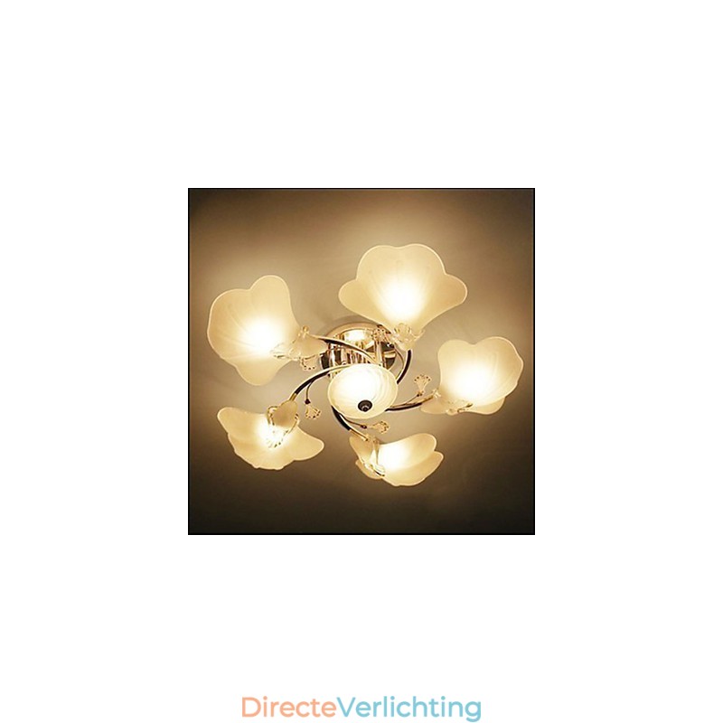 Glazen plafondlamp Plafondlamp