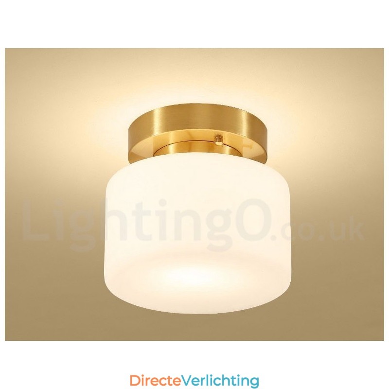 Retro Vintage Plafondlamp met Kap