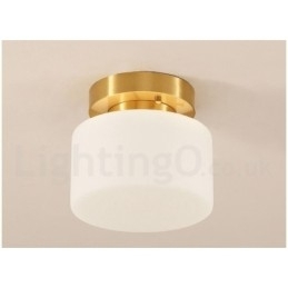 Retro Vintage Plafondlamp met Kap