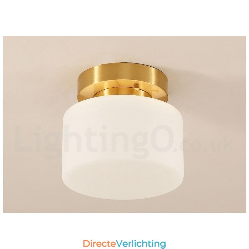 Retro Vintage Plafondlamp met Kap