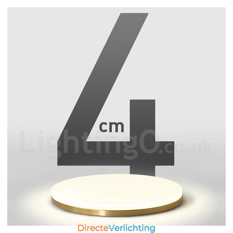Messing ultradunne ronde dimbare moderne eigentijdse Scandinavische stijl plafondlampen met acryl kap kunnen ook als wandlamp worden gebruikt