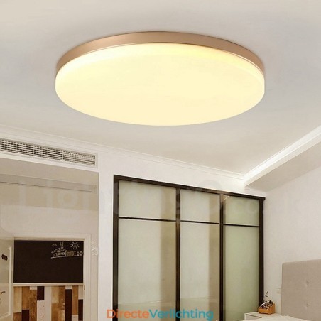 Ultradunne ronde dimbare moderne eigentijdse Scandinavische stijl plafondlampen met acryl kap kunnen ook als wandlamp worden gebruikt Ultradunne ronde dimbare moderne eigentijdse Scandinavische stijl plafondlampen met acryl kap kunnen ook als wandlamp worden gebruikt