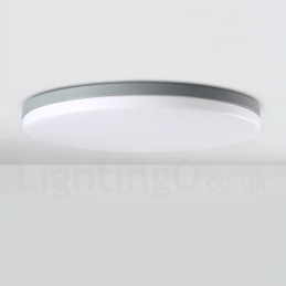 Ultradunne ronde dimbare moderne eigentijdse Scandinavische stijl plafondlampen met acryl kap kunnen ook als wandlamp worden gebruikt