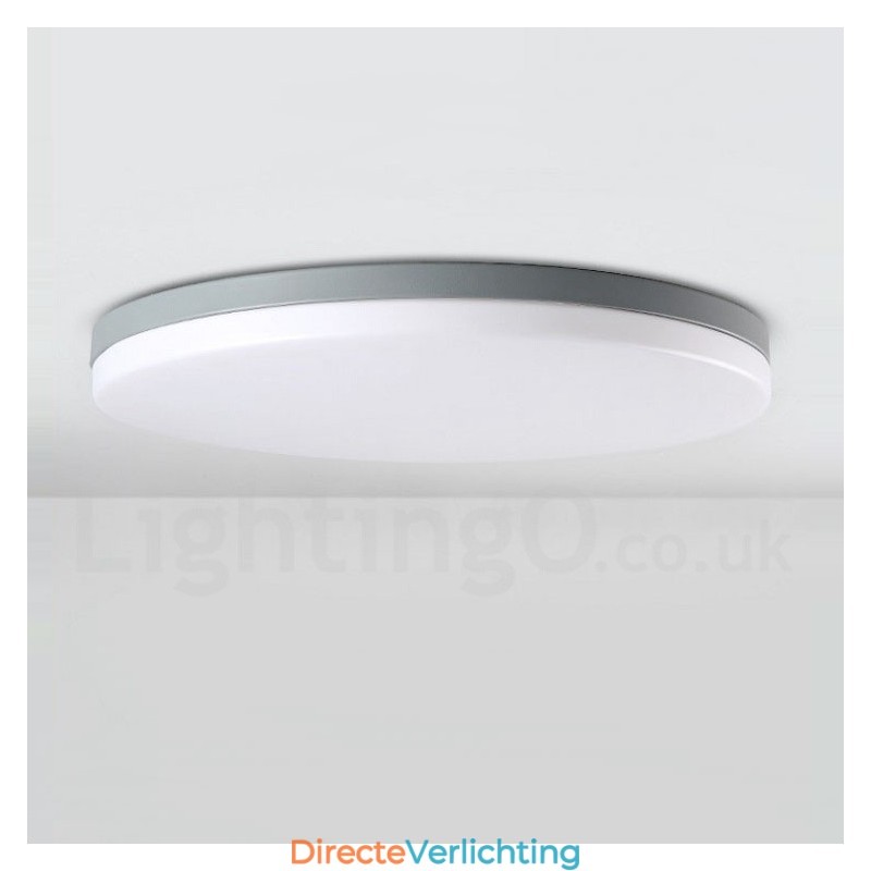 Ultradunne ronde dimbare moderne eigentijdse Scandinavische stijl plafondlampen met acryl kap kunnen ook als wandlamp worden gebruikt