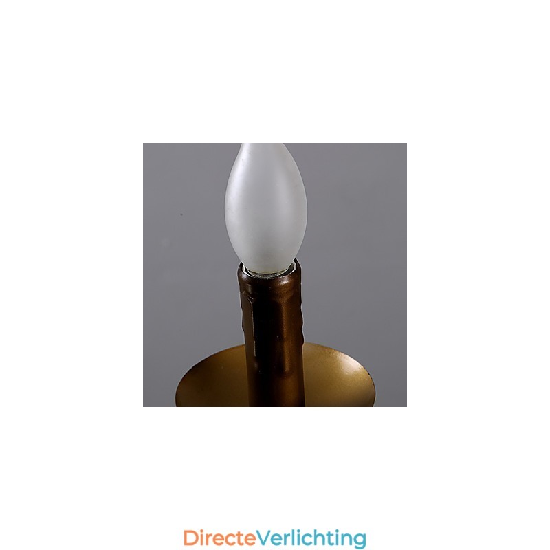 Retro 1 Lamp Hennep Touw Kroonluchter Retro Landelijke Stijl