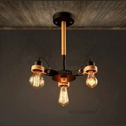 Studiolampen en lantaarns Amerikaans retro plafond