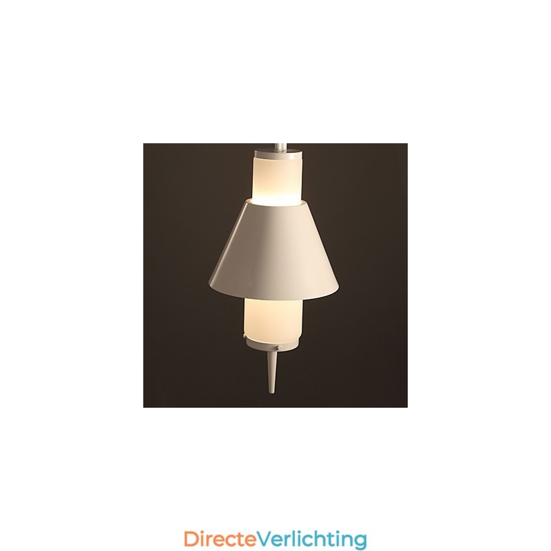 2-lichts mini-stijl moderne, eigentijdse metalen hanglamp
