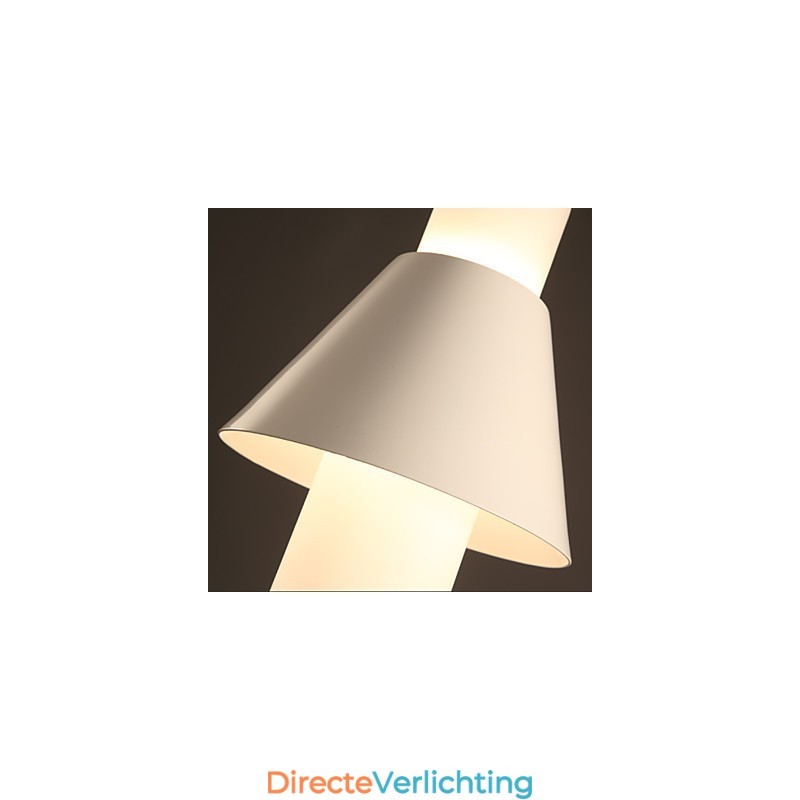 2-lichts mini-stijl moderne, eigentijdse metalen hanglamp