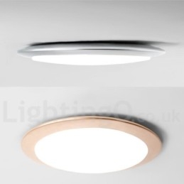 4CM dikke superdunne dimbare moderne eigentijdse Scandinavische stijl plafondlampen met acryl kap met afstandsbediening Kan ook worden gebruikt als wandlamp