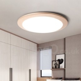 4CM dikke superdunne dimbare moderne eigentijdse Scandinavische stijl plafondlampen met acryl kap met afstandsbediening Kan ook worden gebruikt als wandlamp