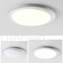 4CM dikke superdunne dimbare moderne eigentijdse Scandinavische stijl plafondlampen met acryl kap met afstandsbediening Kan ook worden gebruikt als wandlamp