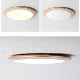 4CM dikke superdunne dimbare moderne eigentijdse Scandinavische stijl plafondlampen met acryl kap met afstandsbediening Kan ook worden gebruikt als wandlamp