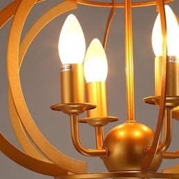 Moderne zwart-witte Sky Garden kroonluchter hanglamp met licht beste decoratielamp