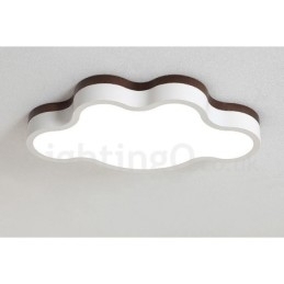 Retro Houten Stalen Plafondlamp voor Kinderen
