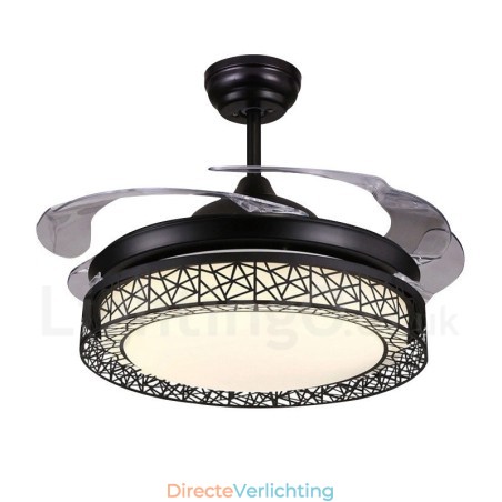 108CM (42") 91CM (36") Moderne, eigentijdse afstandsbediening Holle plafondventilatorlamp met acryl kap Dempen Zuiver koperen motor 108CM (42") 91CM (36") Moderne, eigentijdse afstandsbediening Holle plafondventilatorlamp met acryl kap Dempen Zuiver koperen motor