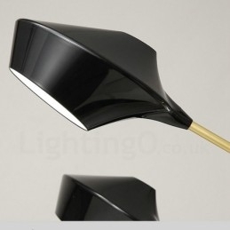 Twee lagen veelkleurige lineaire retro kroonluchter 8 lichtbronnen met acryl kappen buiten garage