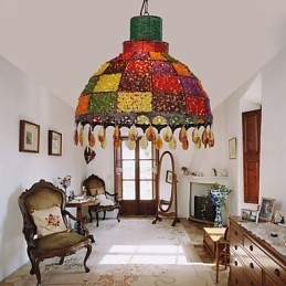 Mini Stijl Vintage Kroonluchter Handmatige lamp