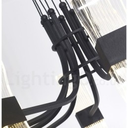 6-lichts Nordic Post Modern Design kroonluchter met acryl kappen