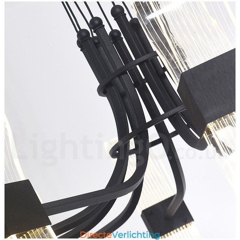 6-lichts Nordic Post Modern Design kroonluchter met acryl kappen