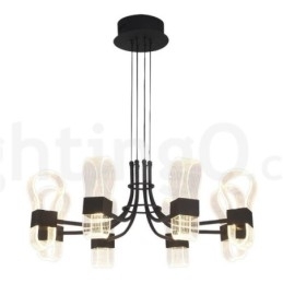 8-lichts Nordic Post Modern 2021 Design Kroonluchter met Acrylkappen