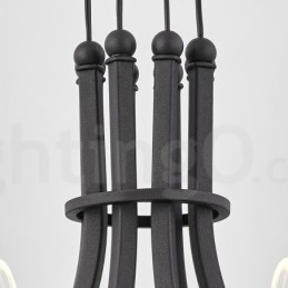 8-lichts Nordic Post Modern 2021 Design Kroonluchter met Acrylkappen