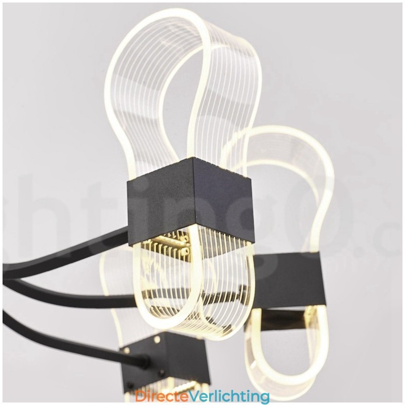 8-lichts Nordic Post Modern 2021 Design Kroonluchter met Acrylkappen