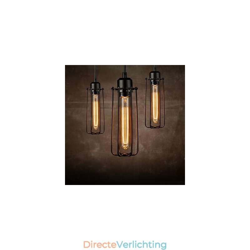 Kroonluchter Mini Stijl Rustieke Lodge Retro Metalen 3 Lichts Hanglamp