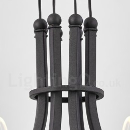 10-lichts Nordic Post Modern 2021 Design Kroonluchter met Acrylkappen