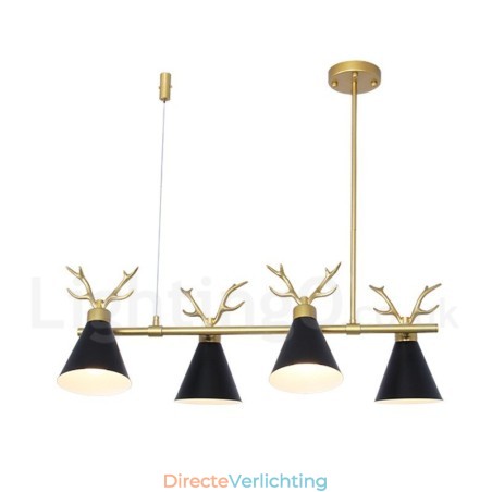 4-lichts Nordic Macaron moderne gewei kroonluchter 4-lichts Nordic Macaron moderne gewei kroonluchter