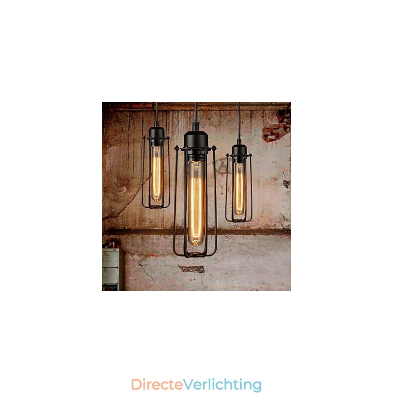 Kroonluchter Mini Stijl Rustieke Lodge Retro Metalen 3 Lichts Hanglamp