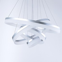 Acryl kroonluchter ring hanglamp verlichtingsarmaturen met