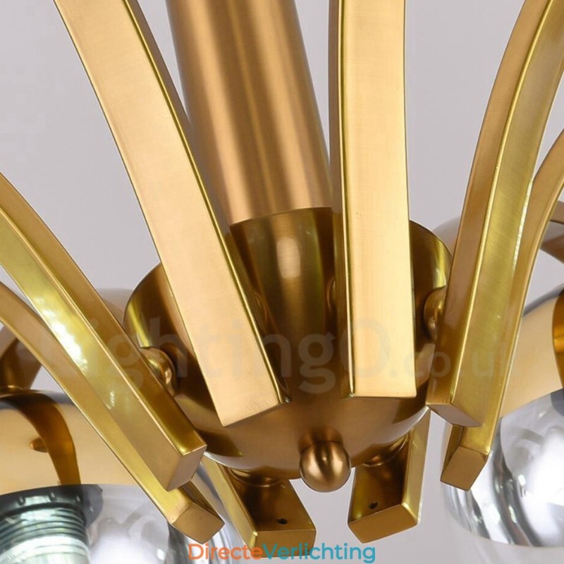 Nordic Fashion Goud Zilver Kroonluchter