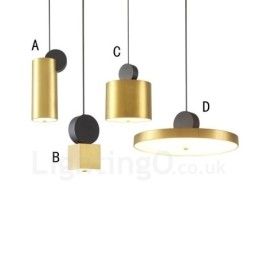 4 Stijlen Goud Zwart Postmoderne Hanglamp