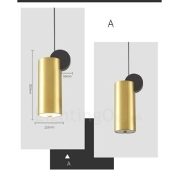 4 Stijlen Goud Zwart Postmoderne Hanglamp