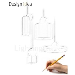 4 Stijlen Goud Zwart Postmoderne Hanglamp