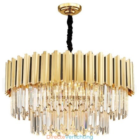 Dit jaar Luxe Postmoderne Gouden Ronde K9 Kristallen Hangende Kroonluchter Tentoonstellingshal Dit jaar Luxe Postmoderne Gouden Ronde K9 Kristallen Hangende Kroonluchter Tentoonstellingshal