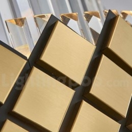 Luxe moderne gouden plus zwarte ronde K9 kristallen hanglamp tentoonstellingshal