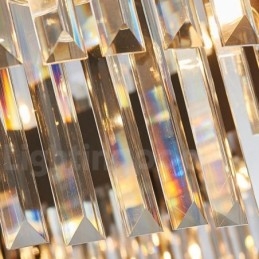 Luxe moderne gouden plus zwarte ronde K9 kristallen hanglamp tentoonstellingshal