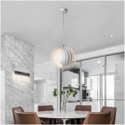 Globe White Rotate Postmoderne DIY Hanglamp