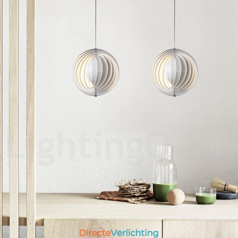 Globe White Rotate Postmoderne DIY Hanglamp