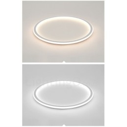 Ultradunne dimbare moderne eigentijdse Scandinavische stijl plafondlampen met afstandsbediening, kunnen ook als wandlamp worden gebruikt