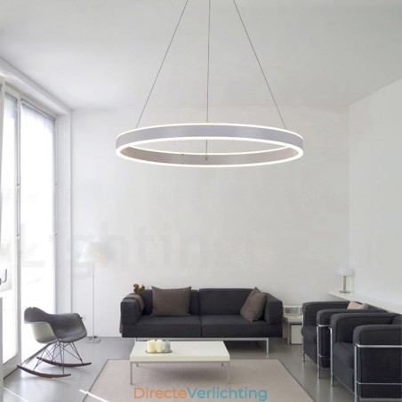 1 Ring Twee Strips Art Deco Hanglamp 60cm Hanglamp 1 Ring Twee Strips Art Deco Hanglamp 60cm Hanglamp