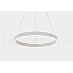 1 Ring Twee Strips Art Deco Hanglamp 60cm Hanglamp