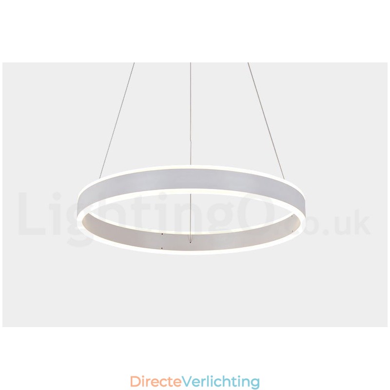 1 Ring Twee Strips Art Deco Hanglamp 60cm Hanglamp