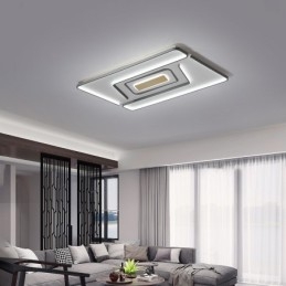 Rechthoekige moderne eigentijdse plafondlamp