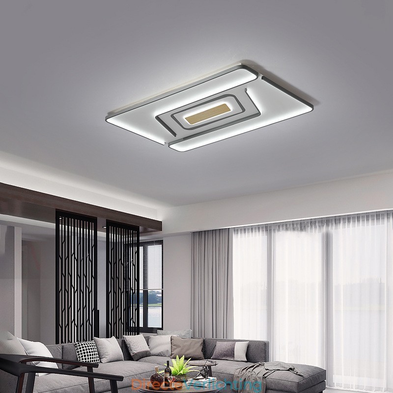 Rechthoekige moderne eigentijdse plafondlamp