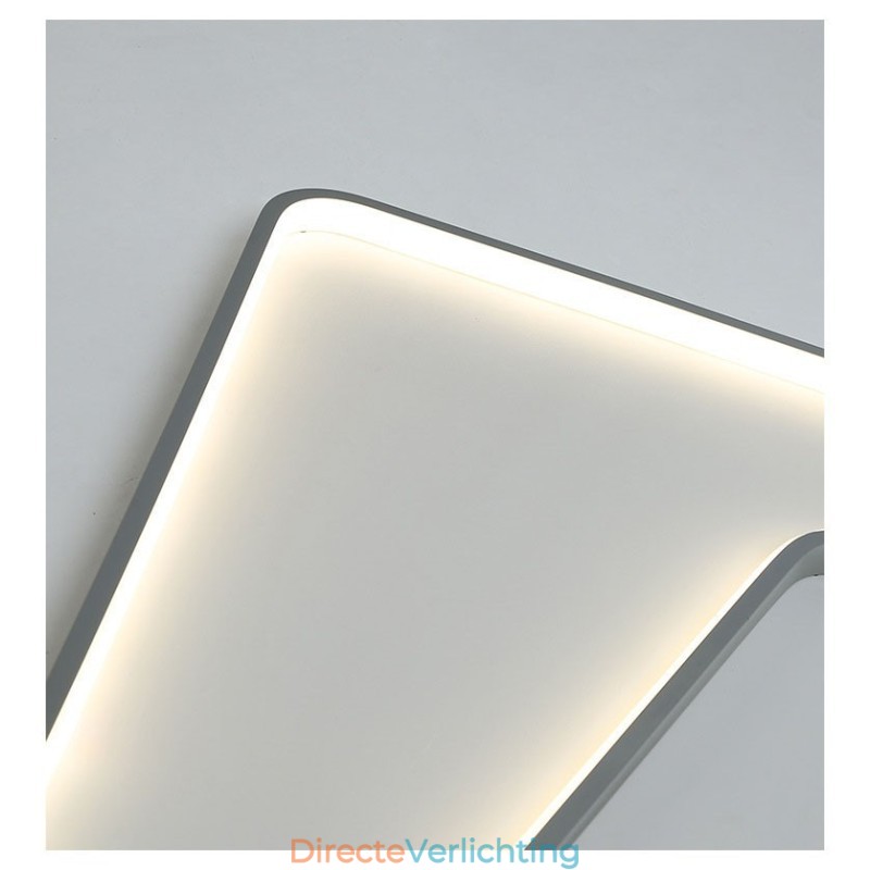 Rechthoekige moderne eigentijdse plafondlamp
