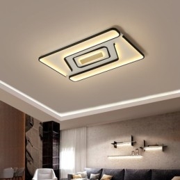 Rechthoekige moderne eigentijdse plafondlamp