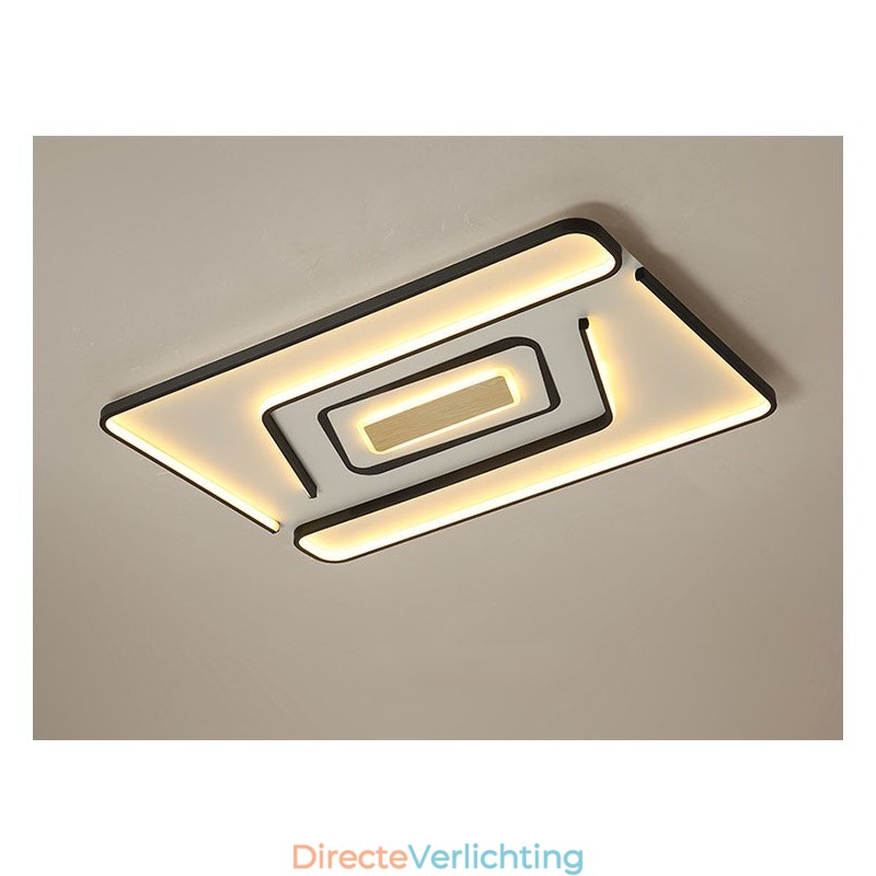 Rechthoekige moderne eigentijdse plafondlamp